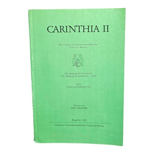 Carinthia 180e année - 2, de