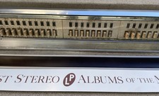 1963 Seeburg Jukebox LPC1 LPC 1 Aluminum Selection Panel w/ Album Header