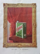 superb advertising oil can Castrol year 1935 No. A 4862