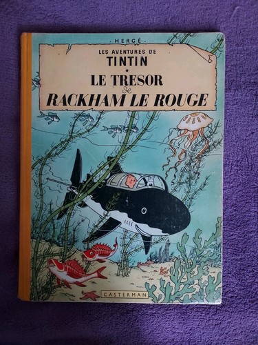 Tintin tresor de rackham - bd,