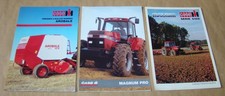 Lot of 3 brochures advertising booklets CASE IH press tractor see description