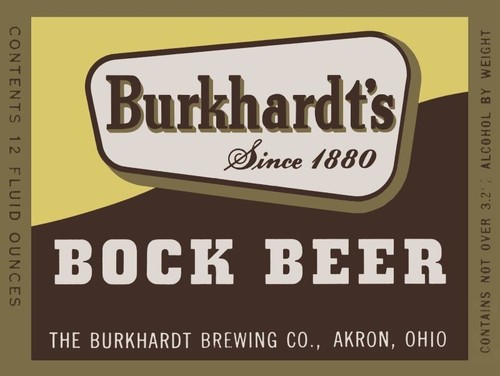 Burkhardt's Bock Beer of