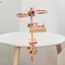 Support de cerceau de broderie, cadre de point de croix avec plaque de perles,