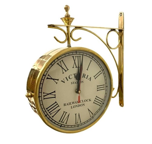 Horloge laiton brillant - laiton,
