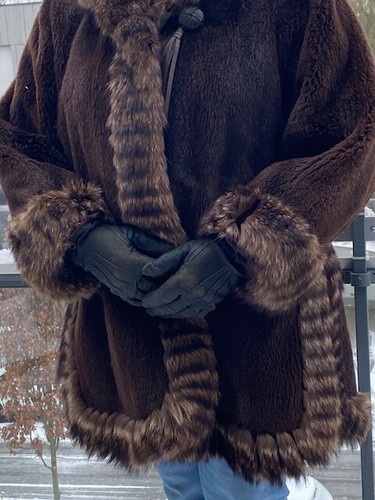 Manteau fourrure renard - manteau,
