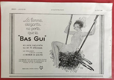 Women's Elegant Natural Silk & Scottish Yarn "BAS GUI" Press Pub