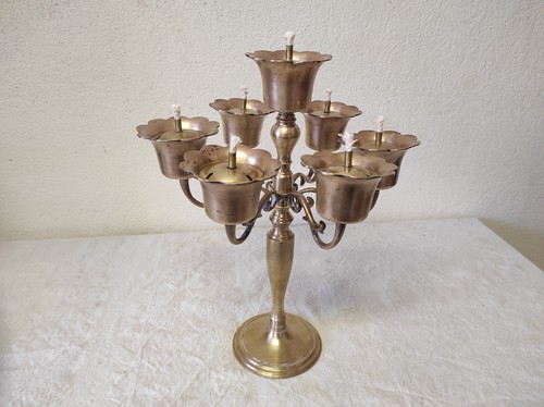 Ancien candélabre bronze 7 - ancien,