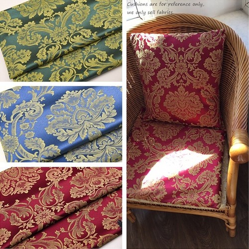 Floral tissu jacquard rétro - tissu,