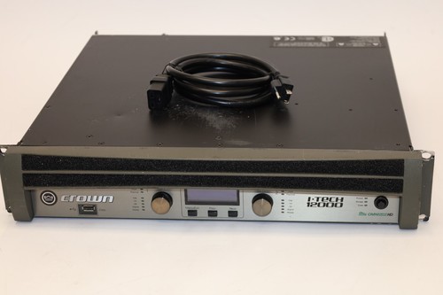 Crown tech 12000hd amplifier - i-tech,