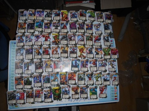 Lot complet carte marvel - lot,
