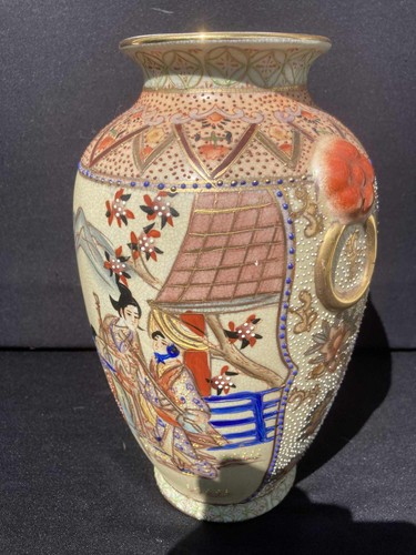 Vase ancien satsuma - vase,