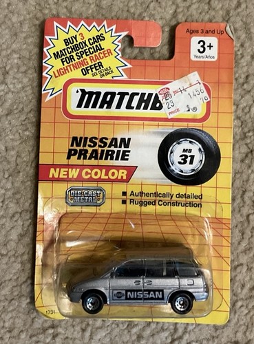 1991 matchbox nissan prairie - nissan,