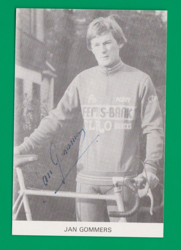 Cyclisme carte cycliste jan - cyclisme,