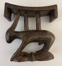 Tsonga Zoomorphic Headrest South Africa or Mozambique