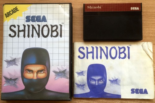 Shinobi complet boîte notice - shinobi,