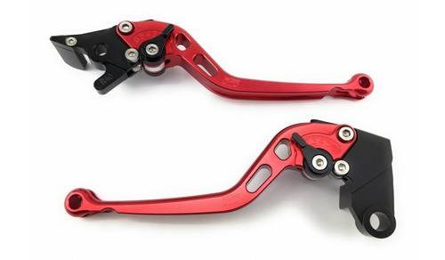 Paire leviers longs rouges - paire,