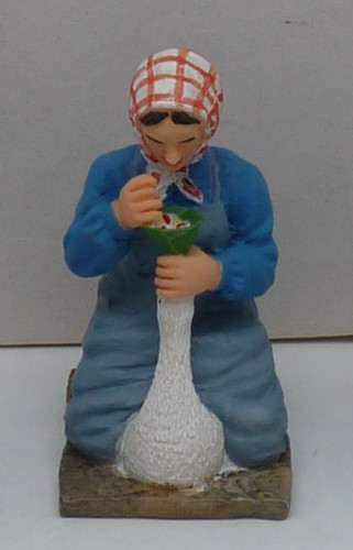 Ancienne figurine ten - ten, platre
