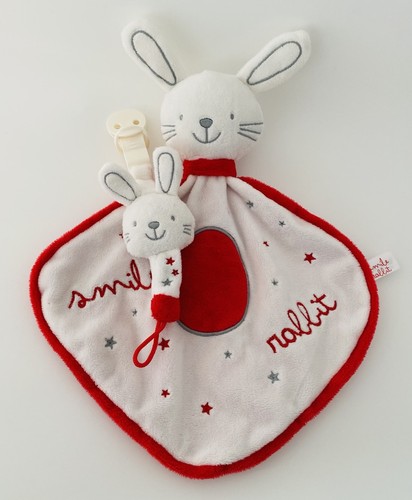 Jemini doudou plat lapin - doudou,
