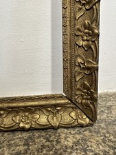 Cadre ancien 10F sculpté à