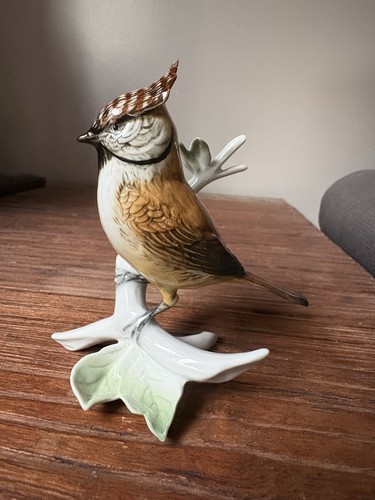 Mesange huppee porcelaine - mesange,