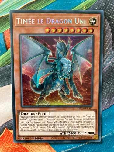Yugioh timée dragon uni - ,