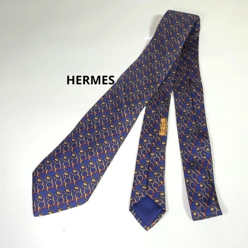 Cravate hermes motif - cm,