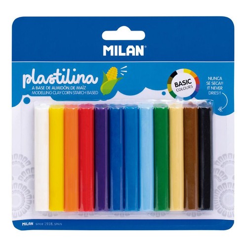 Pâte modeler 12 couleurs - pâte,
