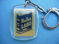 Keychain - LABO Engine Oil Can - J. MARRO Sanary Six Ovens Station