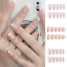48Pcs Faux Ongles Courts