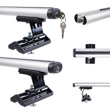 Barres de Toit pour Volkswagen VW T5 T6 California  03- 160cm Aluminium 75kg