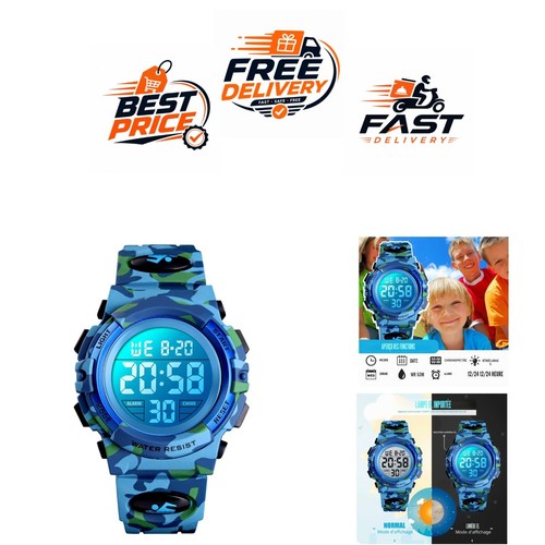Montre numérique enfant