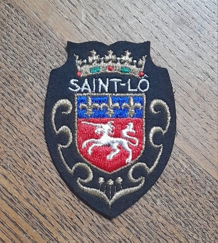 Ecusson brodé saint lô - brodé, saint-lô