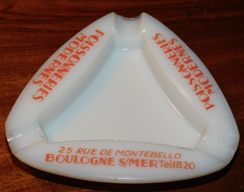 Vintage cendrier poissonneries - vintage,