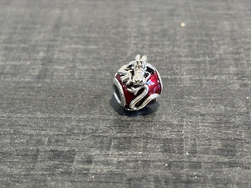 Charm pandora mushu - charm, rouge