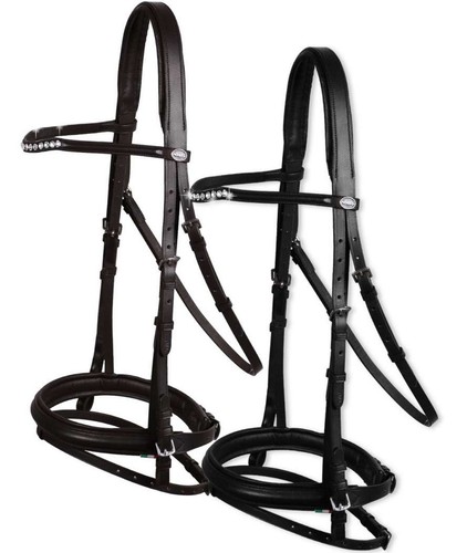 Bridon cheval cuir avec - en,