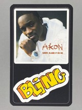 2011 Delhaize Akon Star & Tunes Sticker (Belgium) (Music)