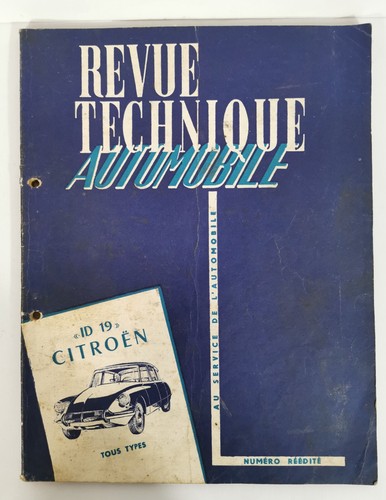 Ancienne revue technique - revue,