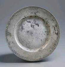 Assiette,Plat en etain,1693