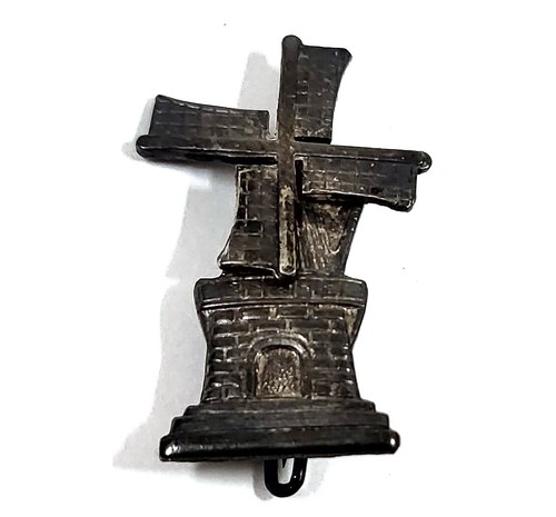Bouton vintage argent - bouton,