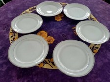 6 Assiettes à Dessert Blanche