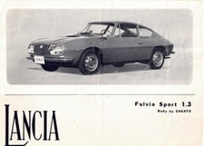 Catalogue brochure Lancia