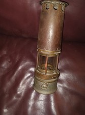 lampe de mineur ancienne en