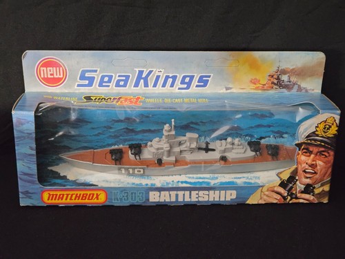 Battleship matchbox lesney sea - matchbox,