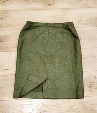 Jupe Damart T46 laine kaki