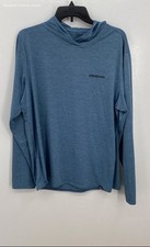 Patagonia Men's Blue Capilene Cool Daily Hoodie - Size L