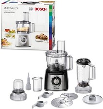 Robot de cuisine multifonction BOSCH râpe pétrin batteur hachoir bol 2.3 L 