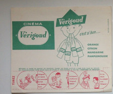 Buvard  boisson Jus de fruits