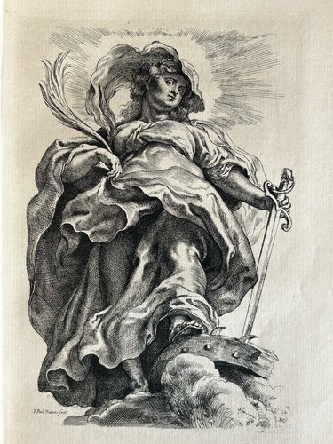 Rubens gravure eau forte - rubens,