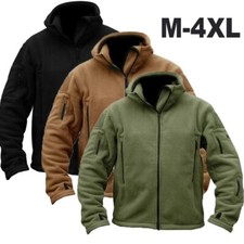 Vestes thermiques  pour hommes, manteau à capuche Softshell, randonné, de qlt.