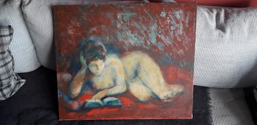 Tableau ancien huile - ancien, à